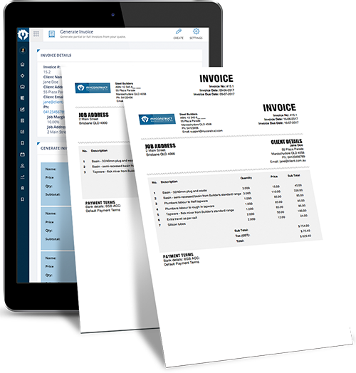 Construction Invoicing Software